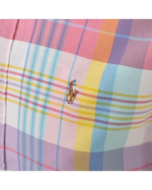 Ralph Lauren Pink Long Sleeve Shirt for men