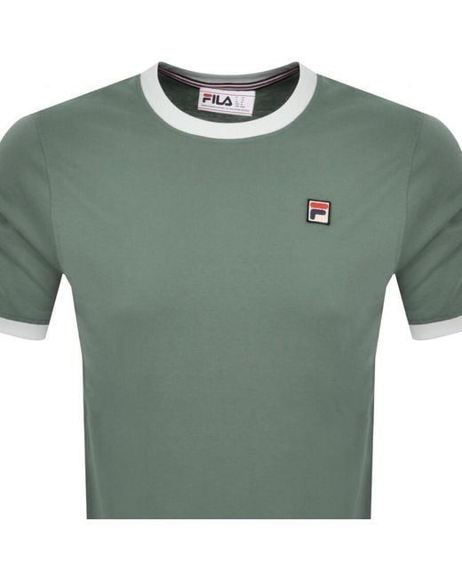Fila Marconi T Shirt in Green for Men Lyst
