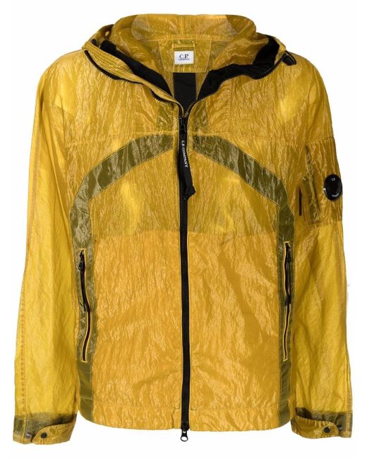 C.P. Company Synthetic C.p. Company Lens Detail Jacket in Yellow for Men |  Lyst