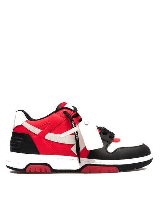 Off-White c/o Virgil Abloh Off-white Out Of Office Calf Leather Black ...