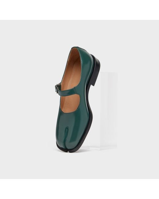 Maison Margiela Blue Tabi Mary-Janes