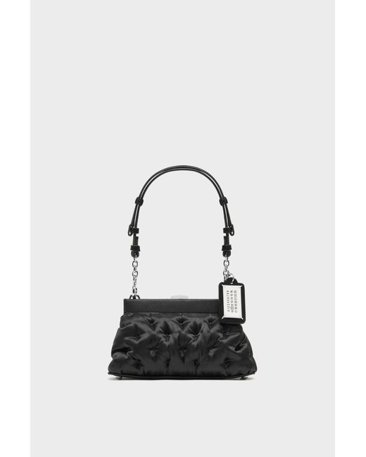 Maison Margiela Black Glam Slam Embroidery Clutch Small