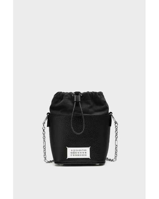 Maison Margiela Black 5Ac Bucket Small