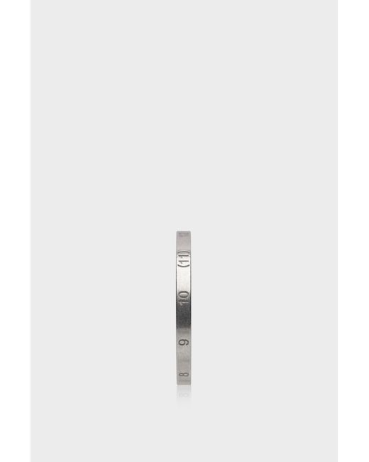 Maison Margiela White Anello Numeric