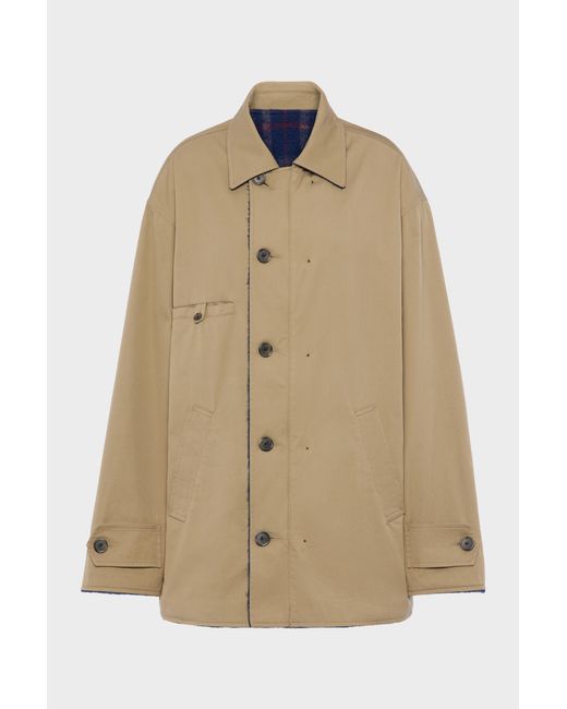 Maison Margiela Natural Reversible Caban