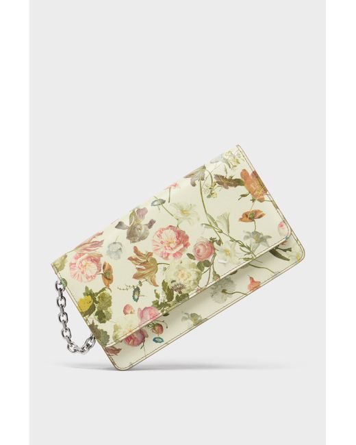 Maison Margiela Metallic Leather Chain Wallet