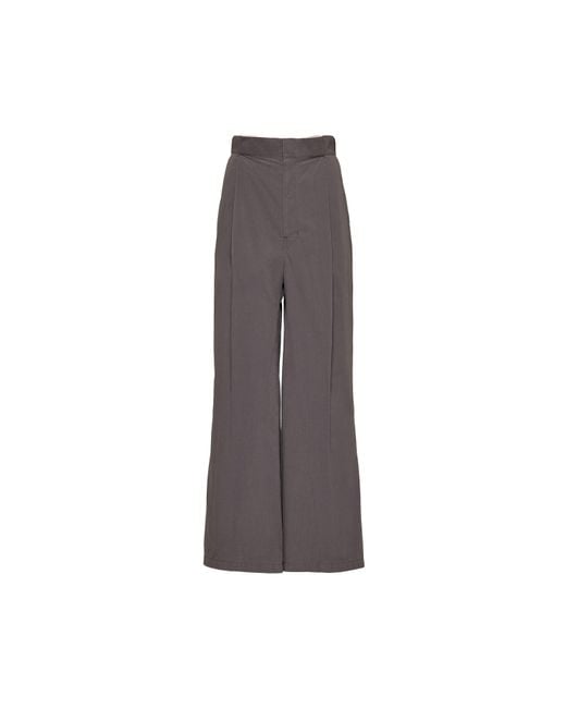 Maison Margiela Gray Pleat Trousers