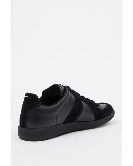 Maison Margiela Black Replica Sneakers for men