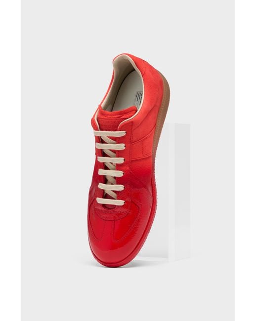 Maison Margiela Red Replica Sneakers