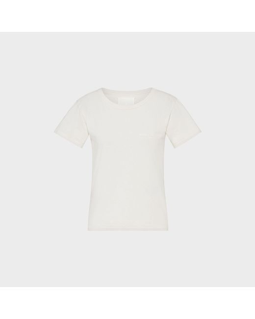 Maison Margiela White Cotton Jersey T-Shirt