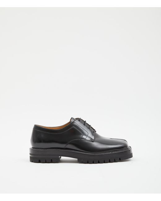 Maison Margiela Black Tabi Lace-Ups for men