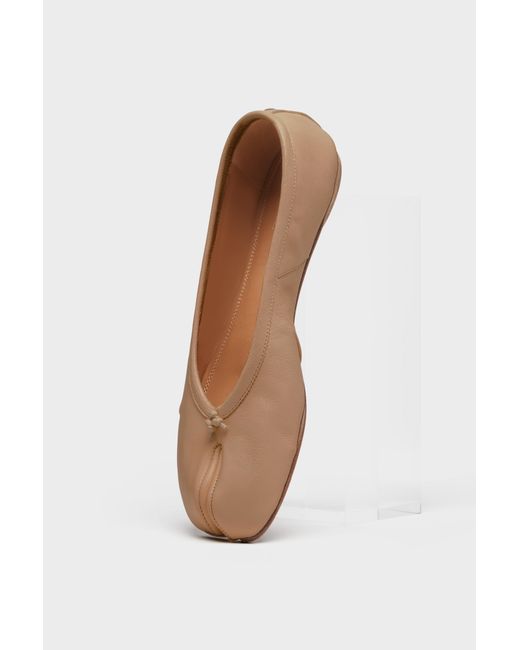 Maison Margiela White Tabi New Ballerina