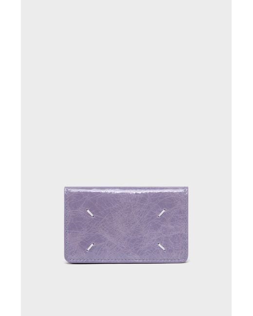 Maison Margiela Purple Clip Card Holder