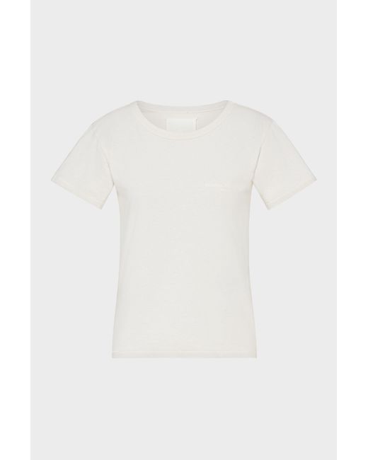 Maison Margiela White Cotton Jersey T-Shirt