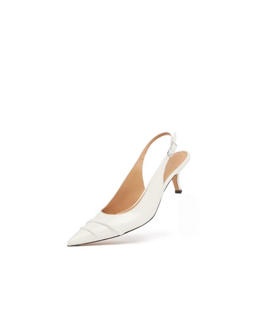 Maison Margiela White Kinkies Slingback