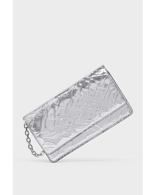 Maison Margiela Gray Broken Mirror Chain Wallet