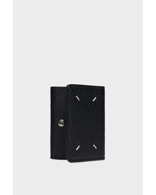Maison Margiela Black Four Stitches Pocket Wallet