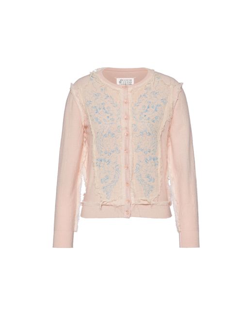 Maison Margiela Pink Knit Cardigan