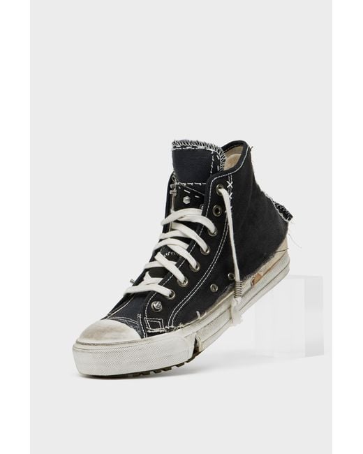 Maison Margiela Black Loved To Death Sneakers