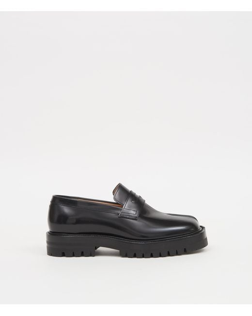 Maison Margiela Black Tabi Loafers