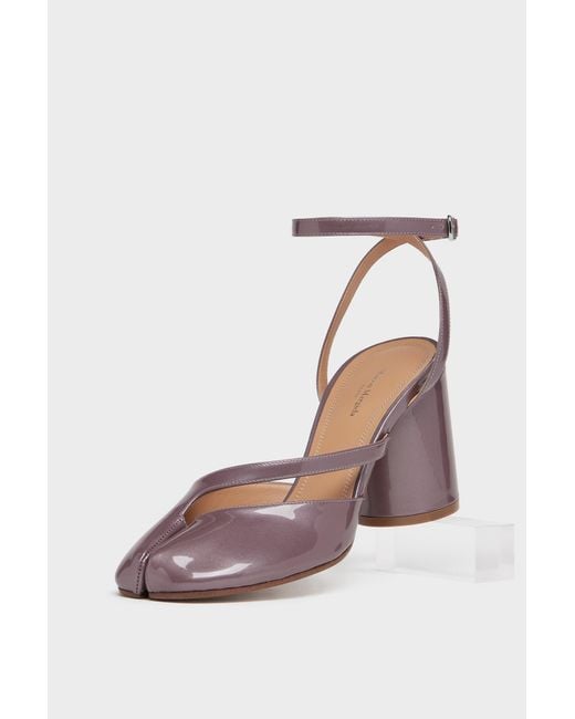 Maison Margiela Brown Tabi Sandal Pump