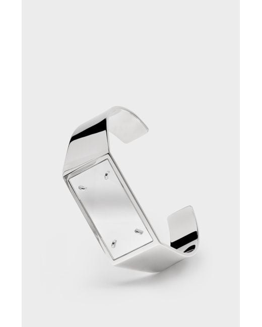Maison Margiela Metallic Four Stitches Bracelet