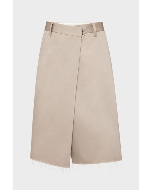 Maison Margiela Natural Wrap Shorts