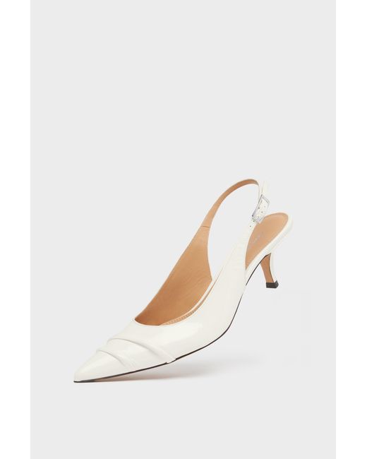 Maison Margiela White Kinkies Slingback