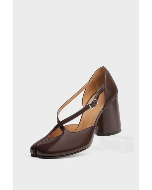 Maison Margiela Brown Tabi Décolleté