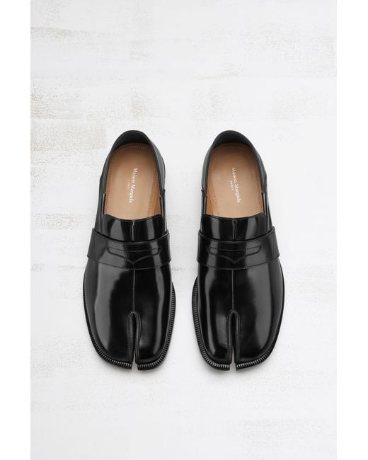 Maison Margiela Black Tabi Loafers