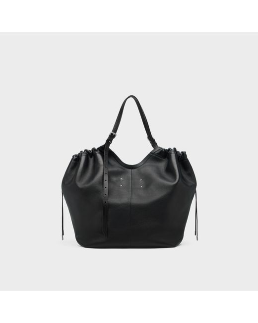 Maison Margiela Black Drawstring Bag