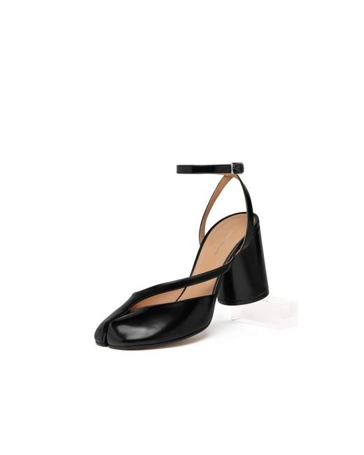 Maison Margiela Black Tabi Sandal Pump
