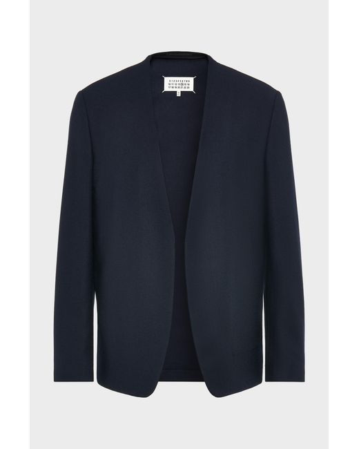 Maison Margiela Blue Minimal Blazer for men
