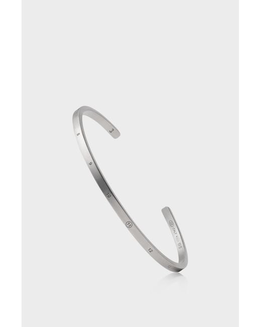 Maison Margiela White Numeric Cuff 3Mm
