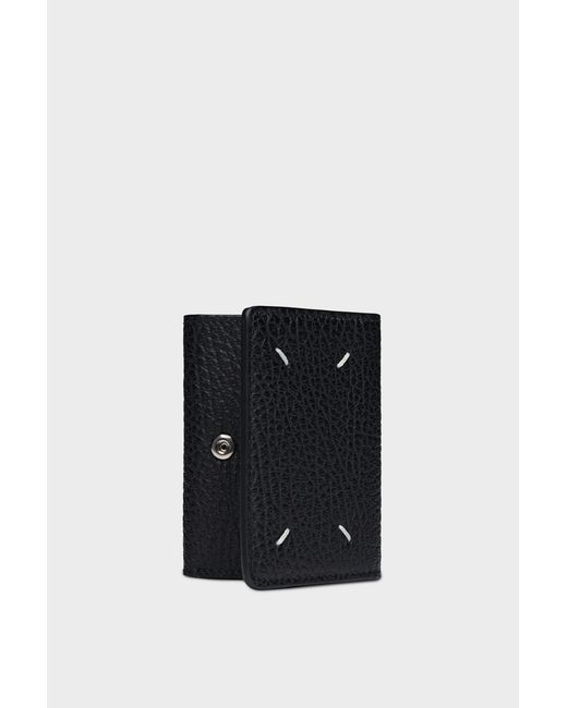 Maison Margiela Black Four Stitches Pocket Wallet