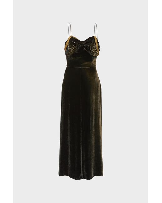 Maison Margiela Black Silk Maxi Dress