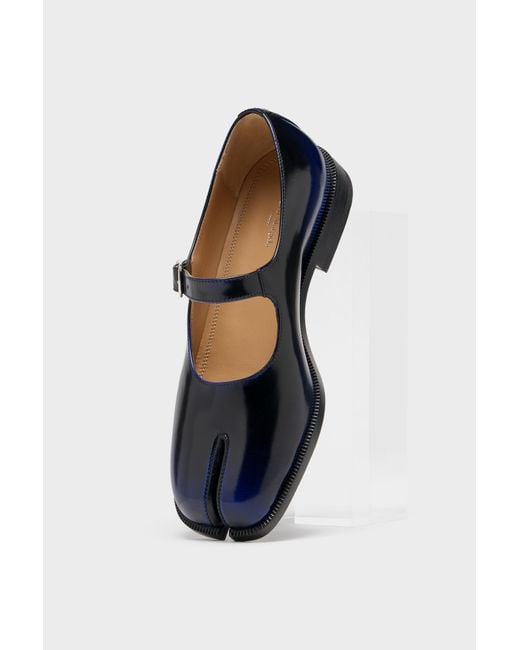 Maison Margiela Blue Tabi City Mary Jane