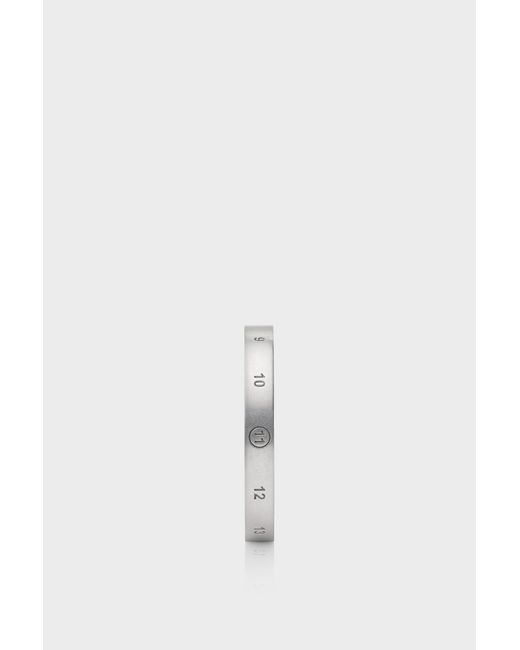 Maison Margiela Multicolor Numeric Ring 3Mm
