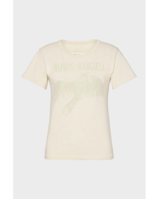 Maison Margiela White Cotton T-Shirt