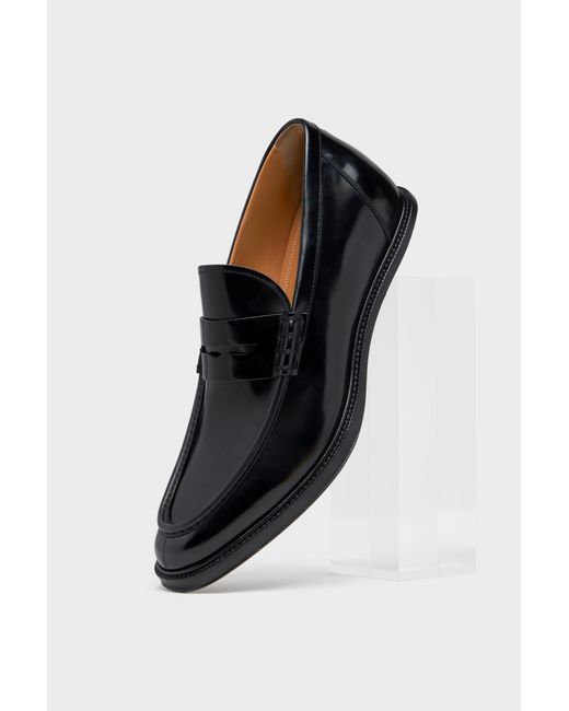 Maison Margiela Black Heel-Less Loafer for men