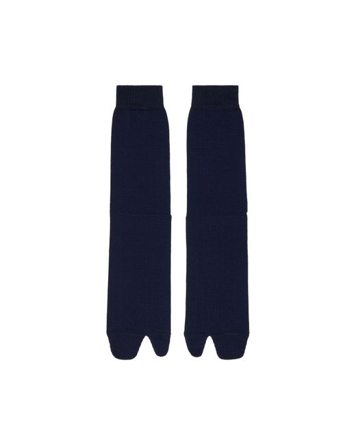 Maison Margiela Blue Tabi Socks for men