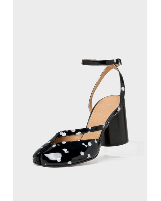 Maison Margiela Black Tabi Sandal Pump