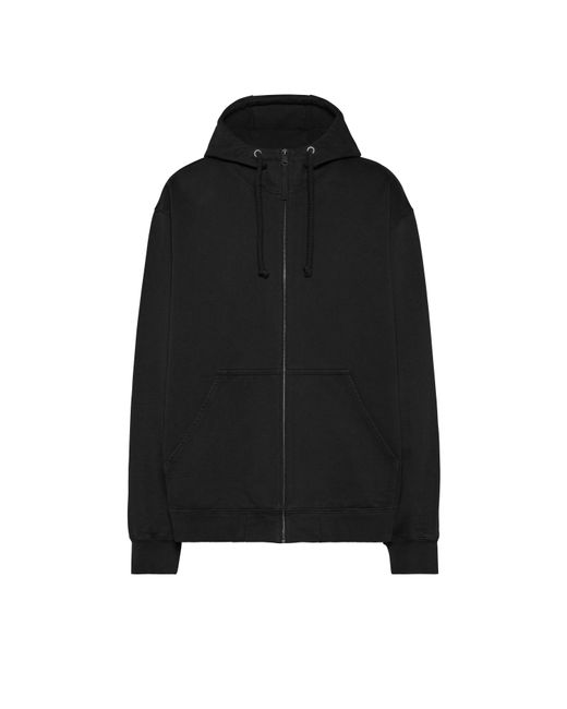 Sweat-Shirt À Capuche À Logo Brodé, Homme, Taille Maison Margiela pour homme en coloris Black