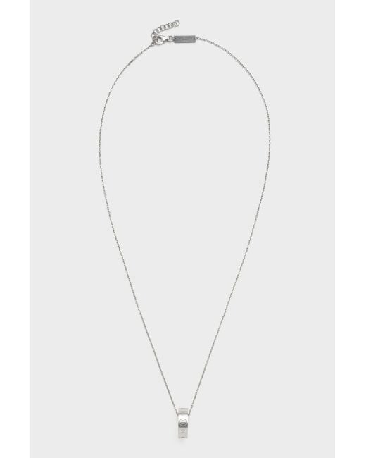 Maison Margiela White Numeric Necklace