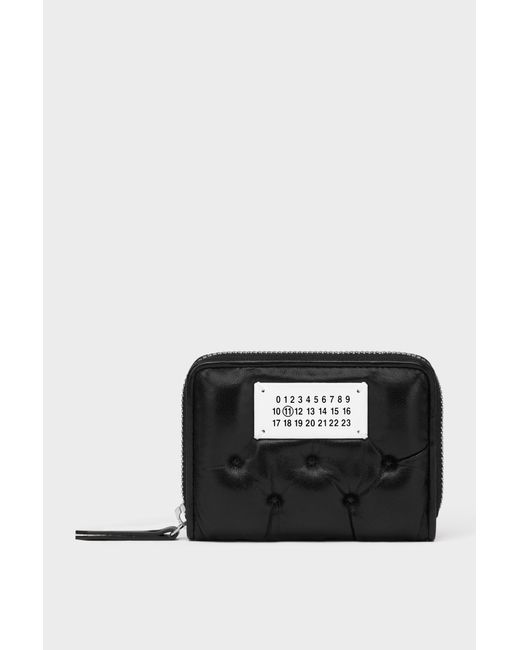 Maison Margiela Black Glam Slam Embroidered Coin Holder