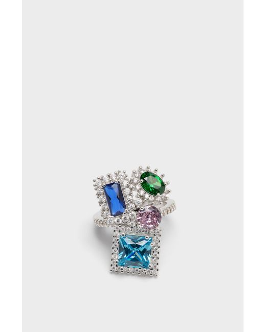 Maison Margiela Blue Cluster Ring