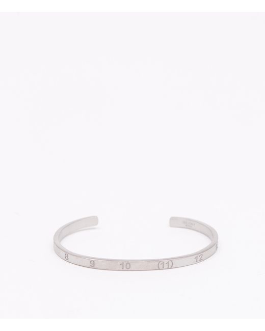 Maison Margiela White Bracciale Numeric