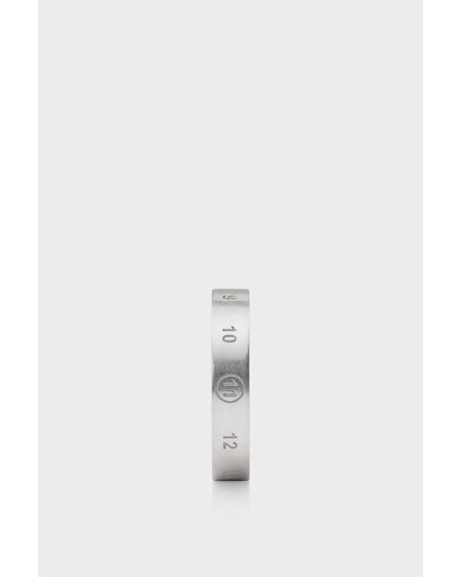 Maison Margiela Multicolor Numeric Ring 4Mm