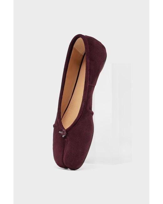 Maison Margiela Purple Tabi New Ballerina