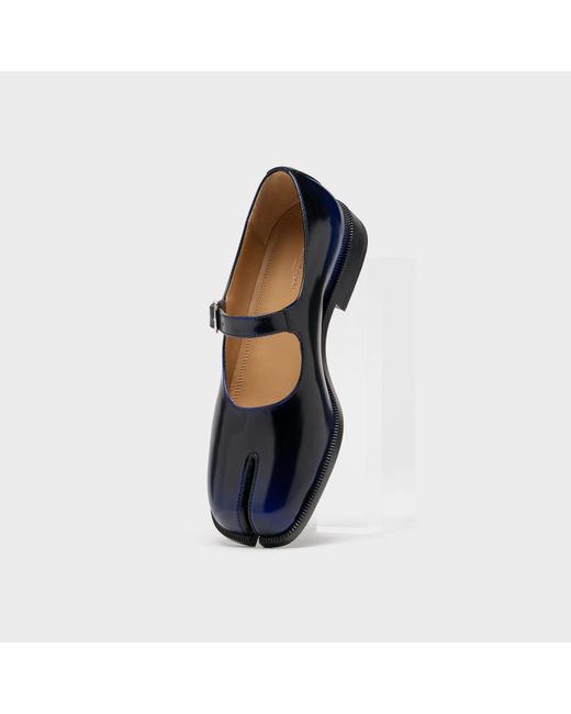 Maison Margiela Blue Tabi City Mary Jane